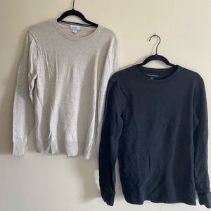 2 long sleeve shirts